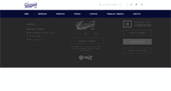 Desktop Screenshot of guaporevidros.com.br