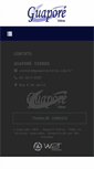 Mobile Screenshot of guaporevidros.com.br
